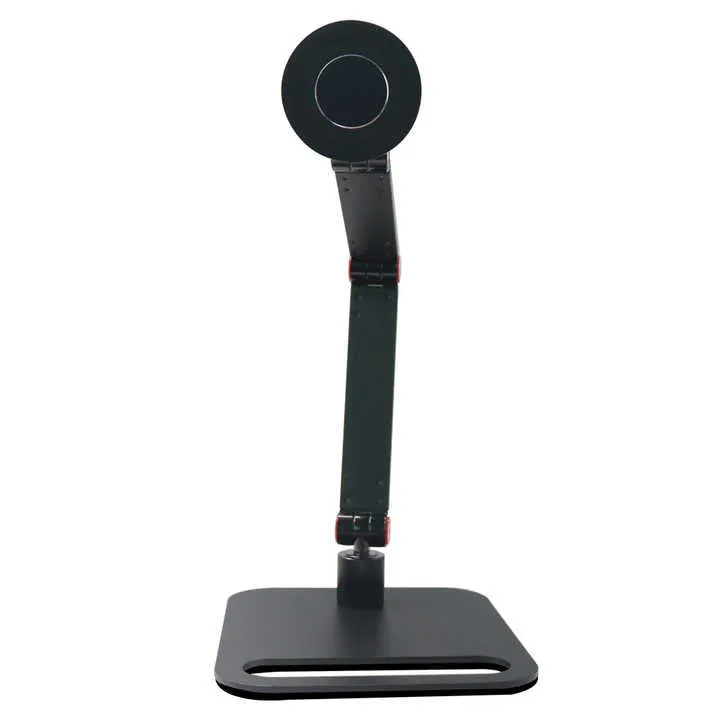 حامل الهاتف المحمول المكتبي من الألومنيوم حامل . Aluminum Desktop Cell Phone Holder Portable 360