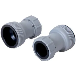 1.25" to 1.5" Type B Hose Adapters for Swimming Pool Pumps & Saltwater System | Set of 2