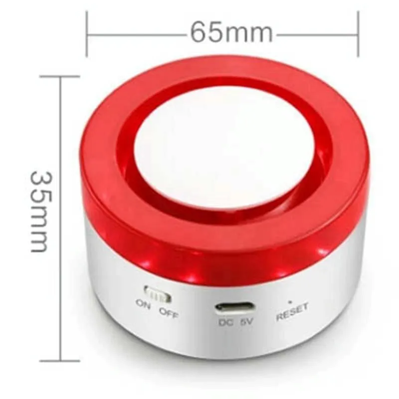 2-pack Wireless Smart Burglar Alarm for Home and Store Security