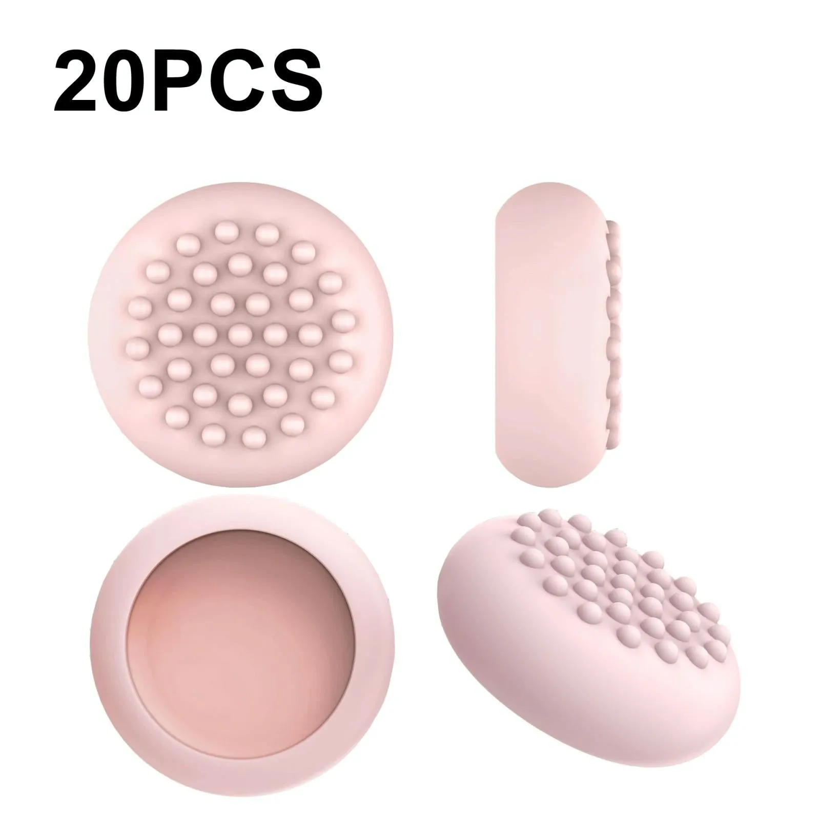 20-piece Silicone VR Handle Covers for Meta Quest 2 | Enhance Your Gaming Experience | Black