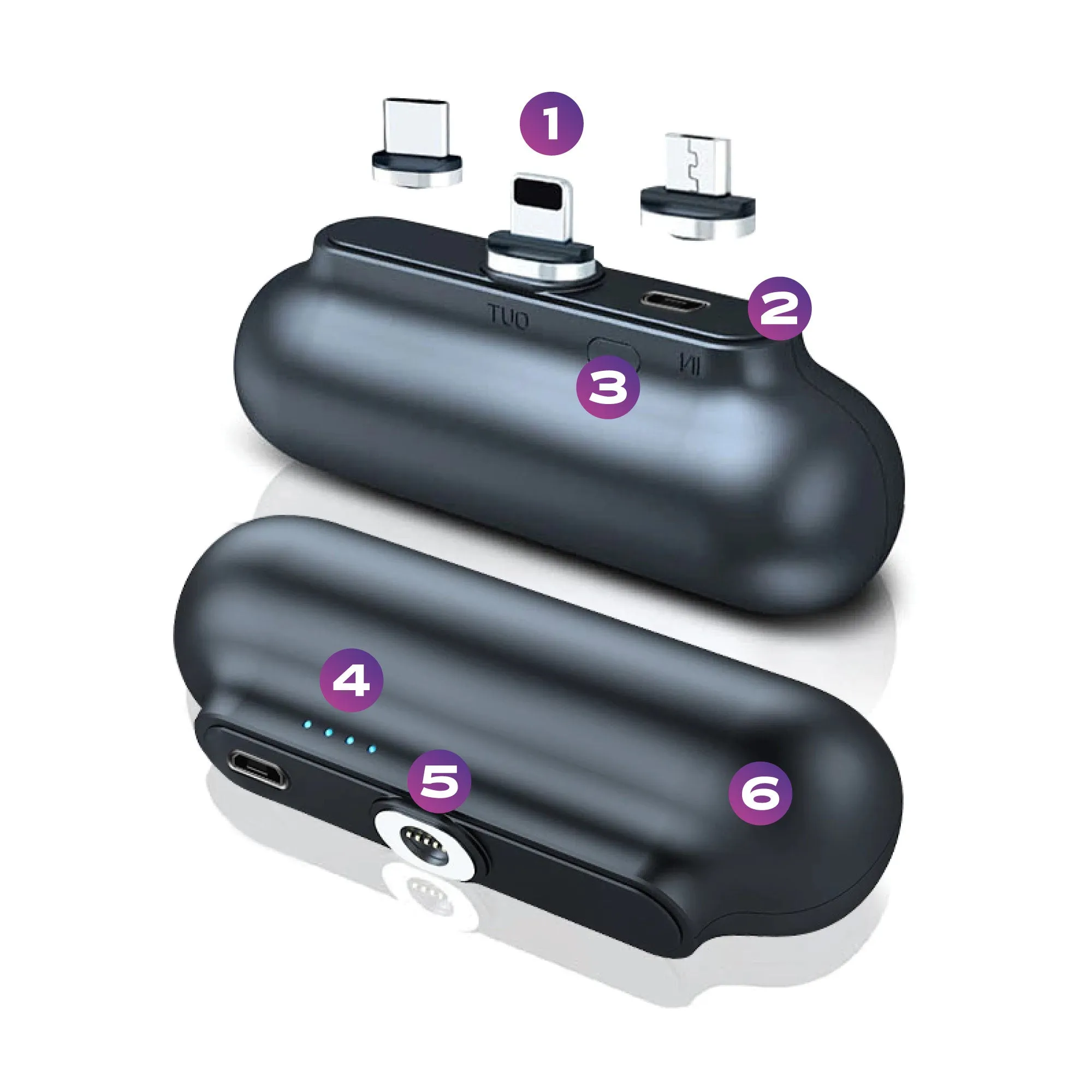 Buy 1 Get 1 - Snap-N-Charge Universal Power Bank