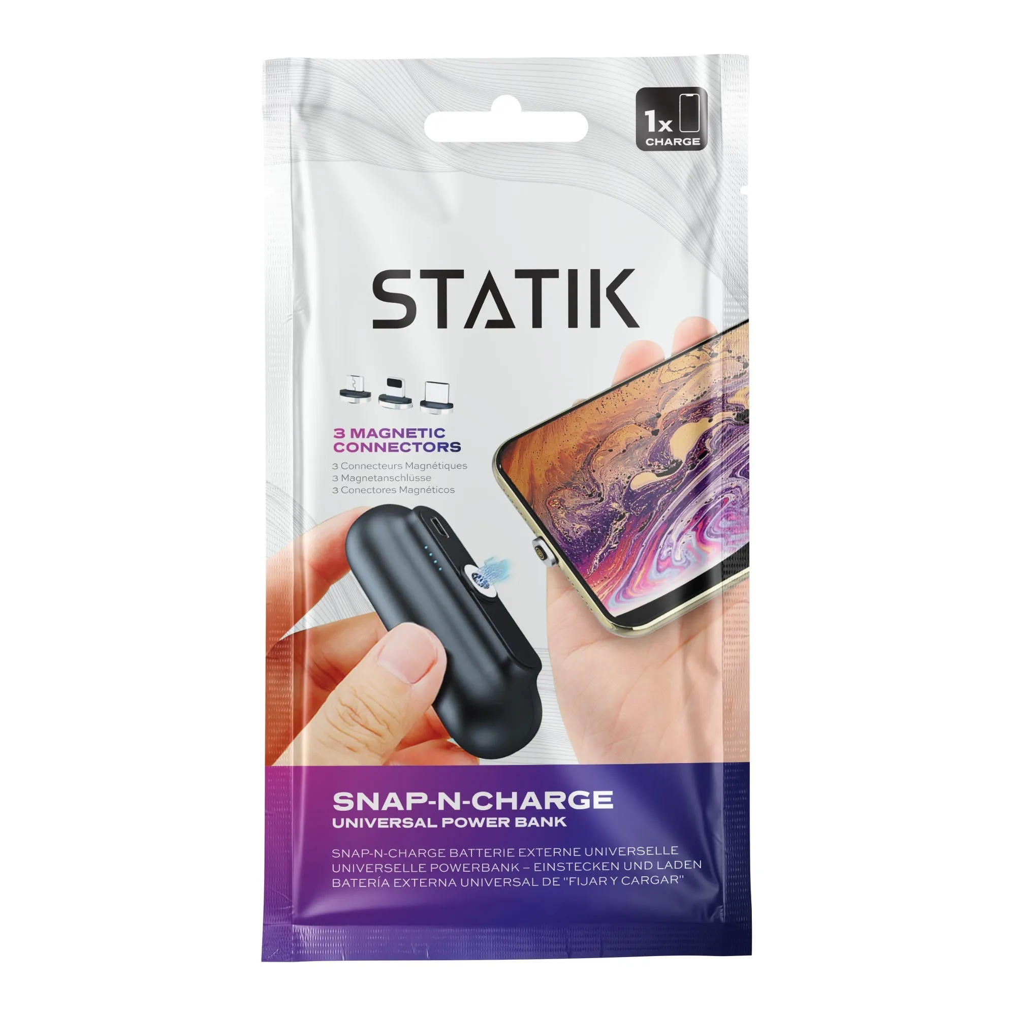 Buy 1 Get 1 - Snap-N-Charge Universal Power Bank