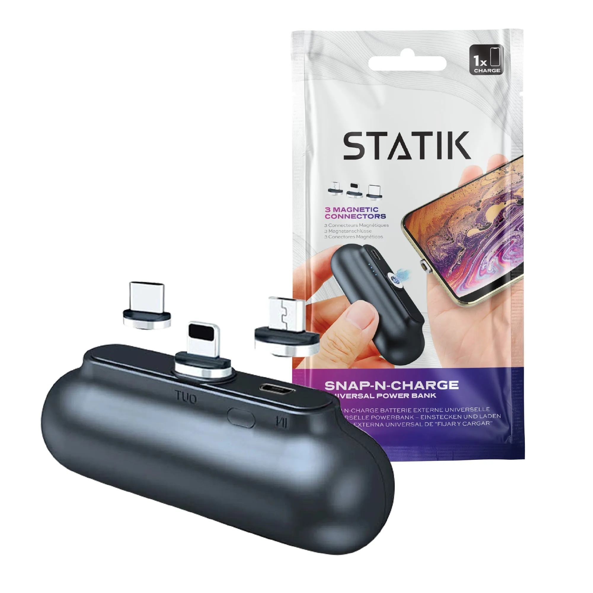 Buy 1 Get 1 - Snap-N-Charge Universal Power Bank