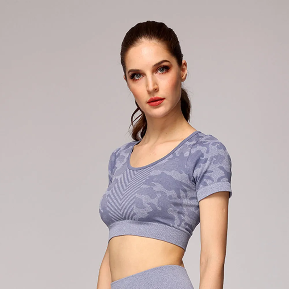 Camo Core Crop Top