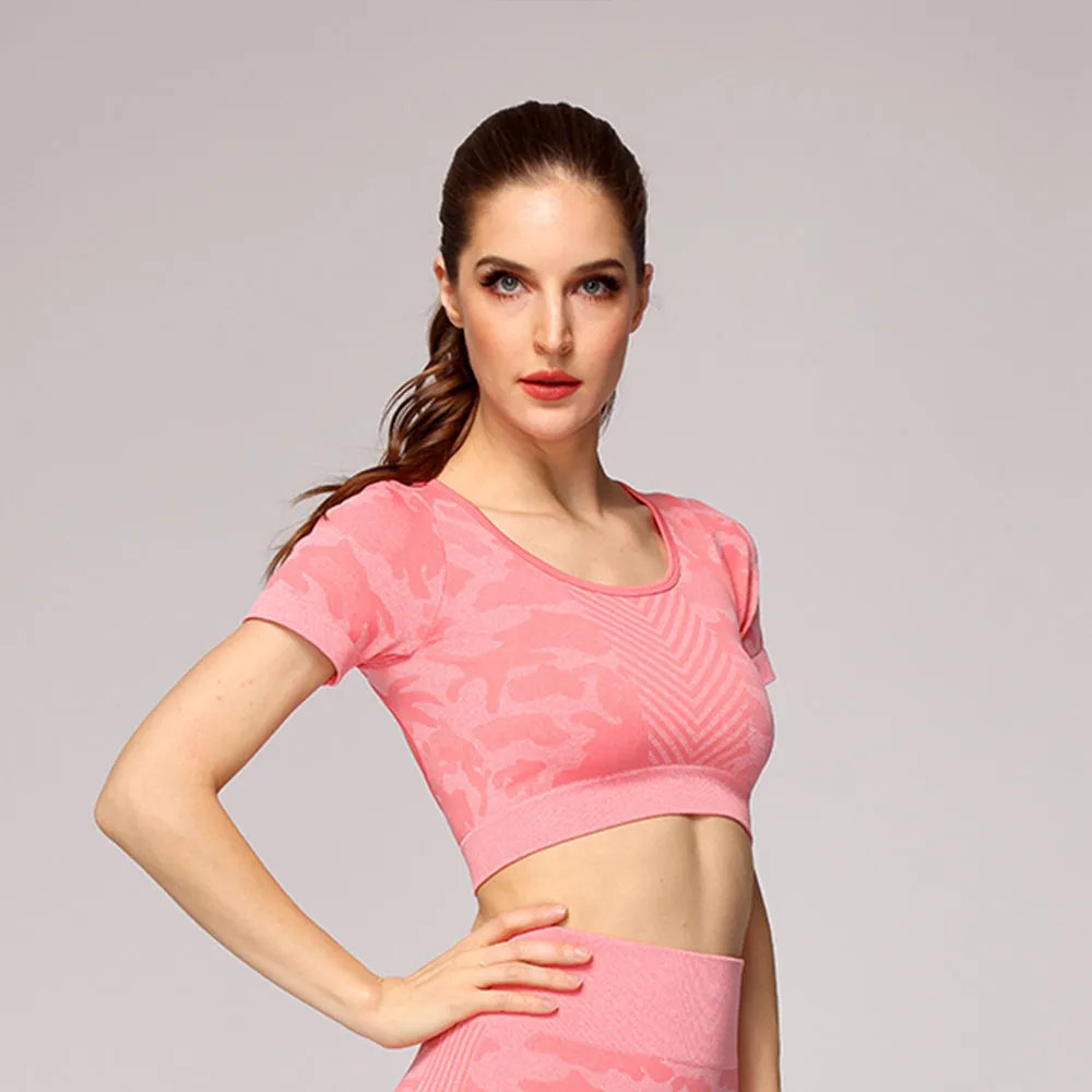 Camo Core Crop Top