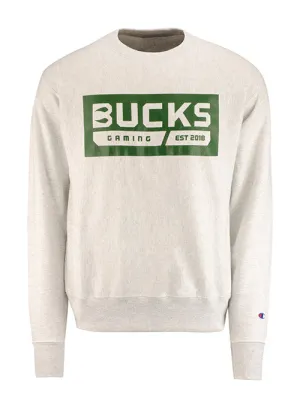 Champion Reverse Weave Bucks Gaming Crewneck Sweatshirt