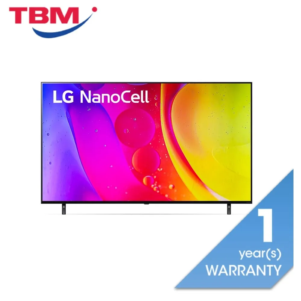 [CLEARANCE][Display Set] LG 55NANO80SQA 55" 4K Smart NanoCell Tv