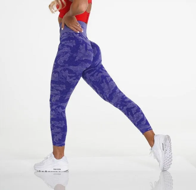 Comfy Camo Seamless Tights