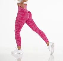 Comfy Camo Seamless Tights