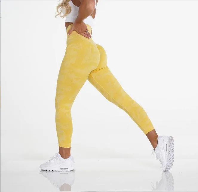 Comfy Camo Seamless Tights
