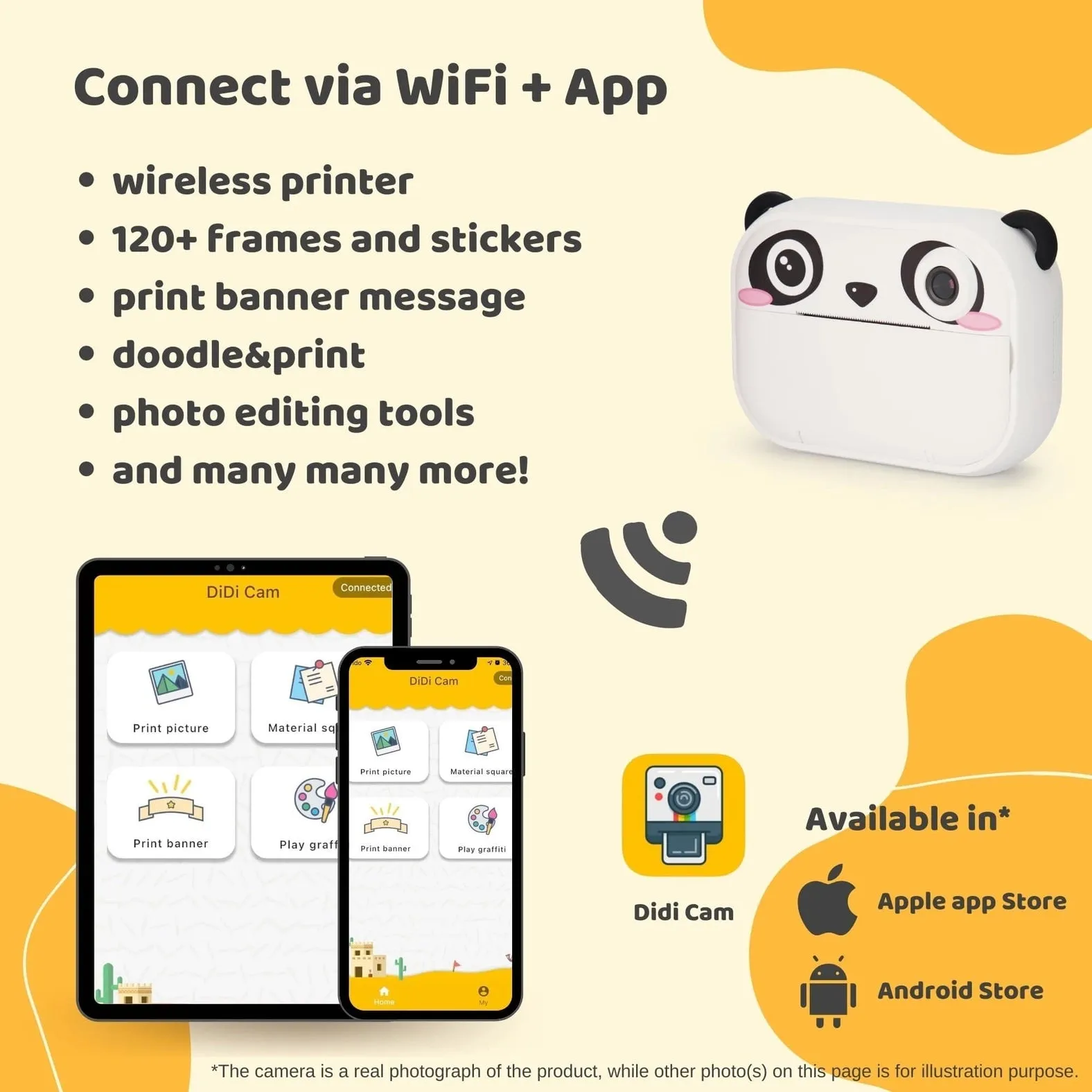 Koko the Panda - Instant Print Kids Digital Camera