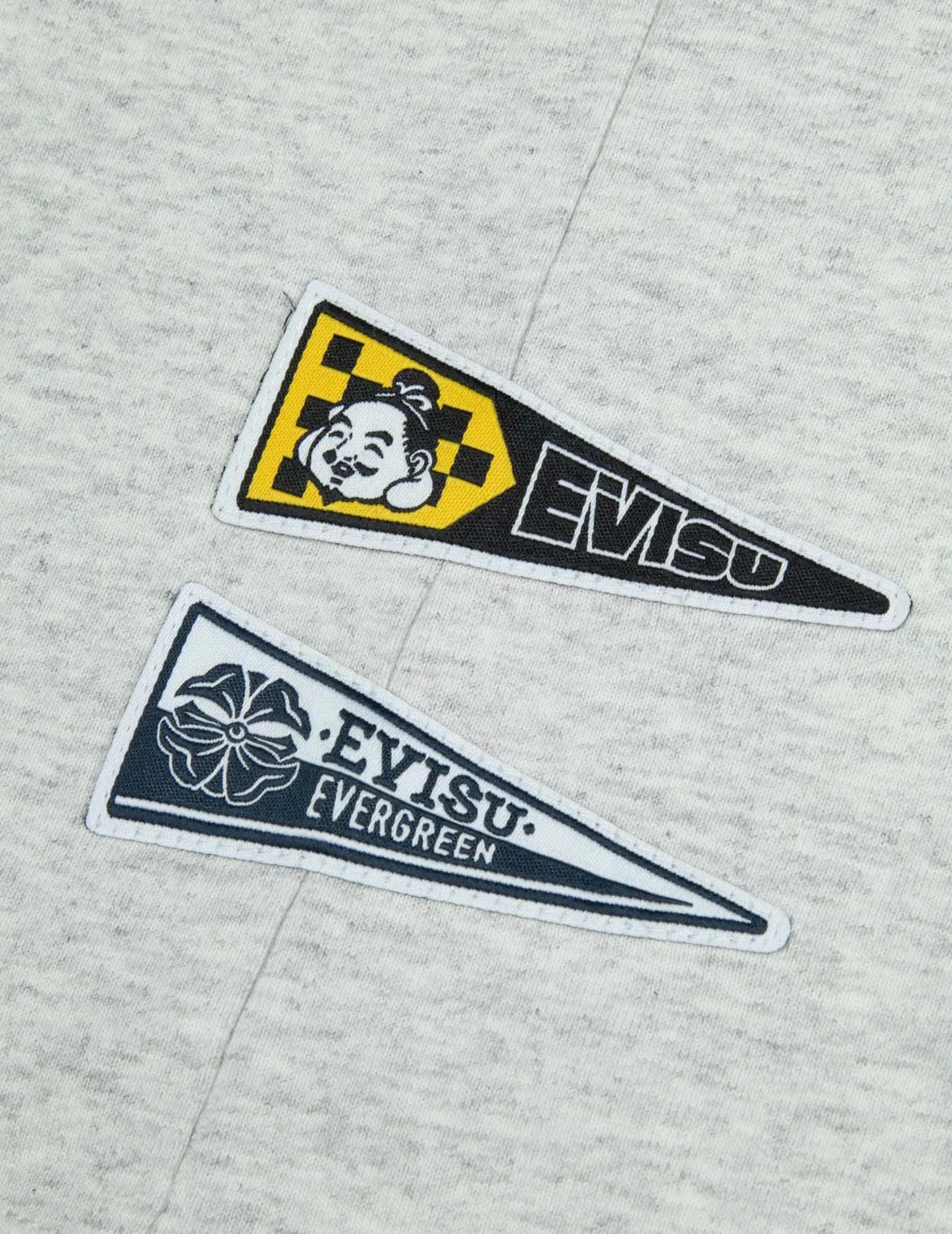 Logo and Gaming Daruma Print Relax Fit T-shirt
