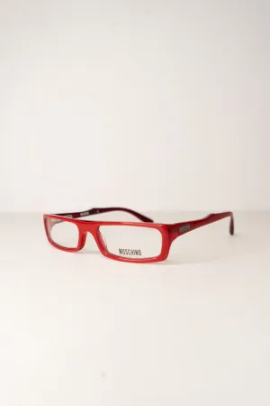 Moschino Red Bayonetta Glasses