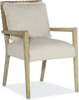 Surfrider Woven Back Arm Chair - Set of 2