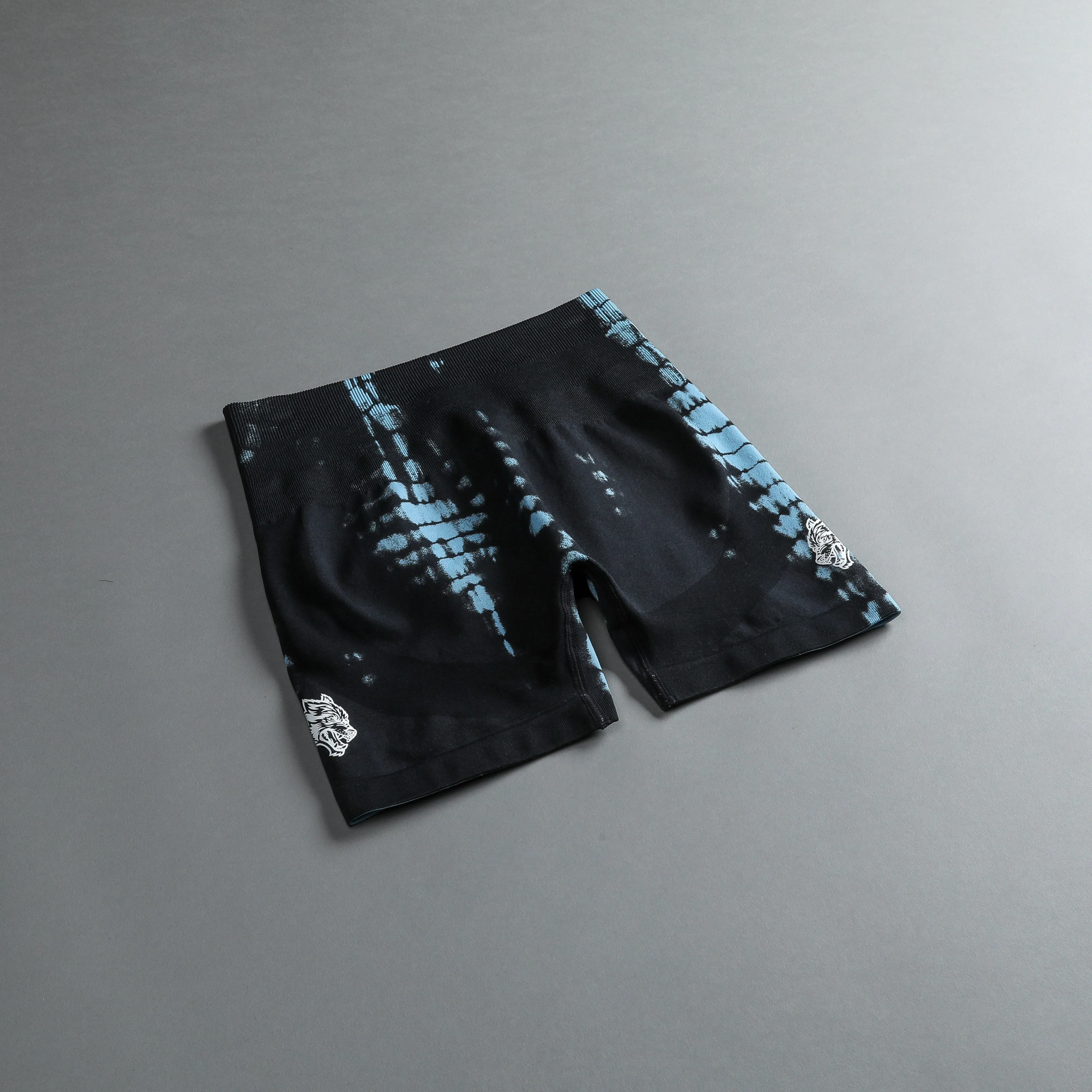 Wolves Forever Everson Seamless "Sierra" Shorts in Kitana Blue Serpent